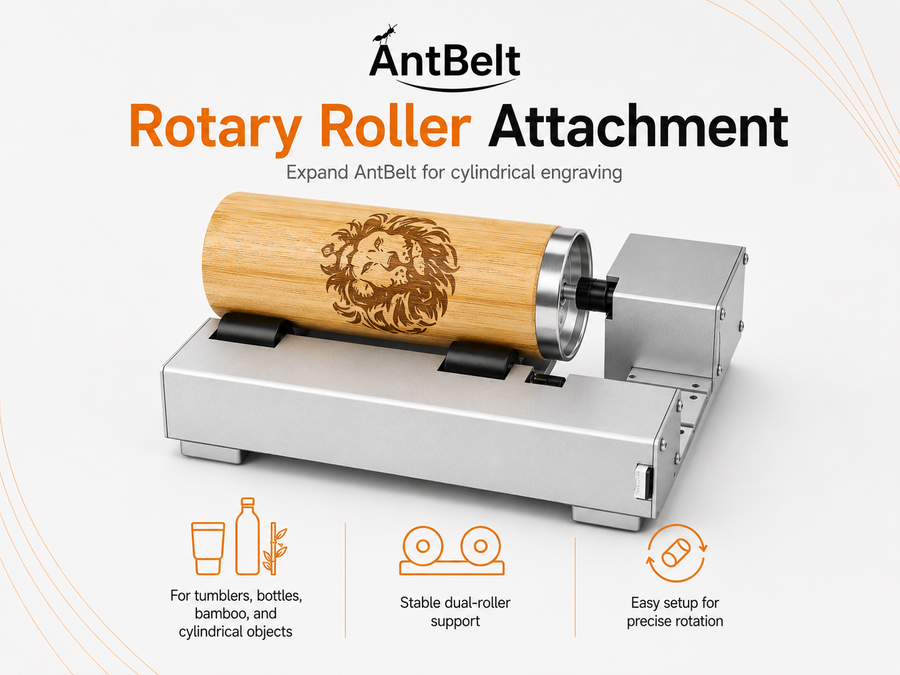 AntBelt G1 Rotary Roller + 80 × 2000 mm Extension