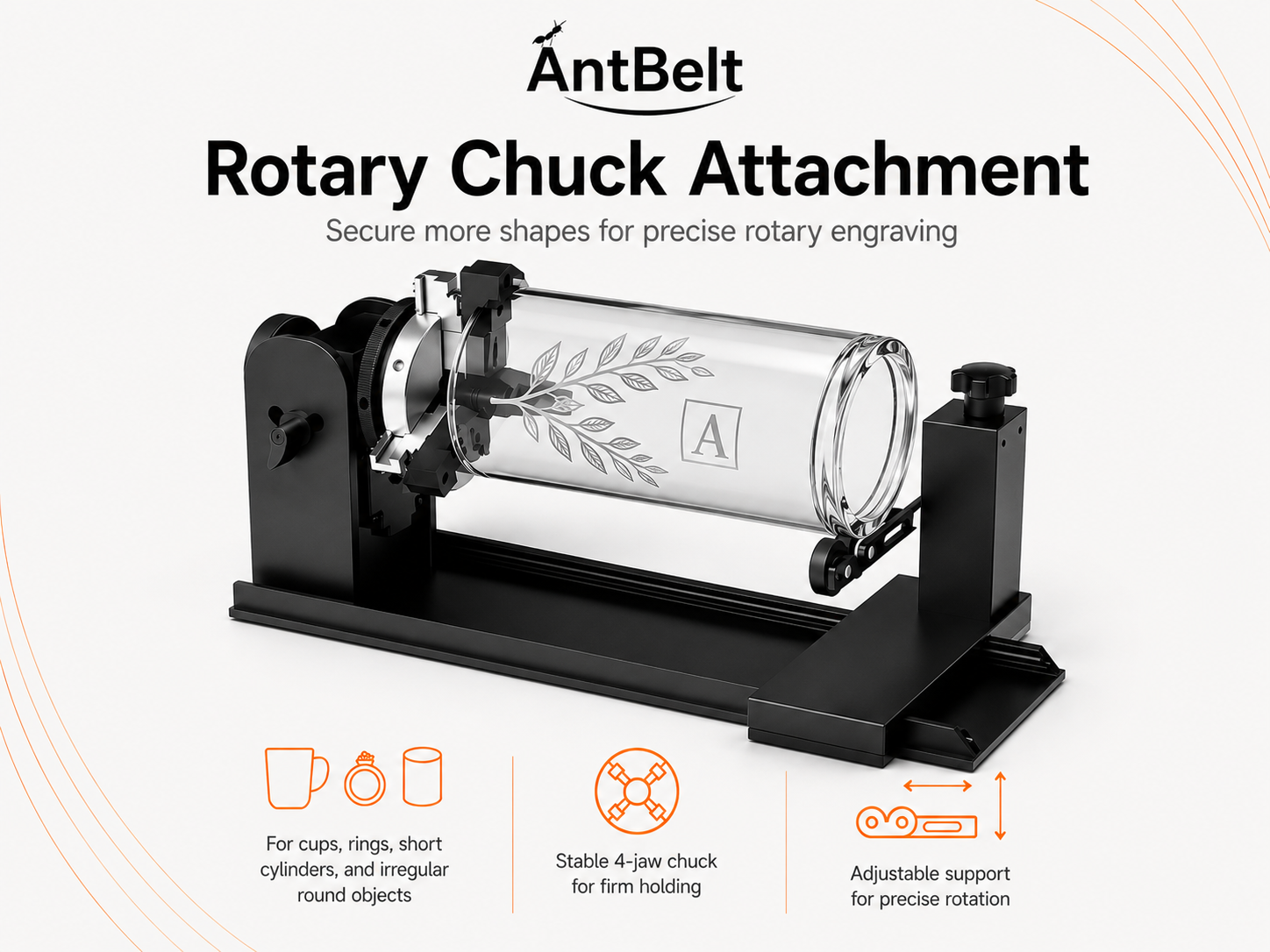 Rotary chuck attachment