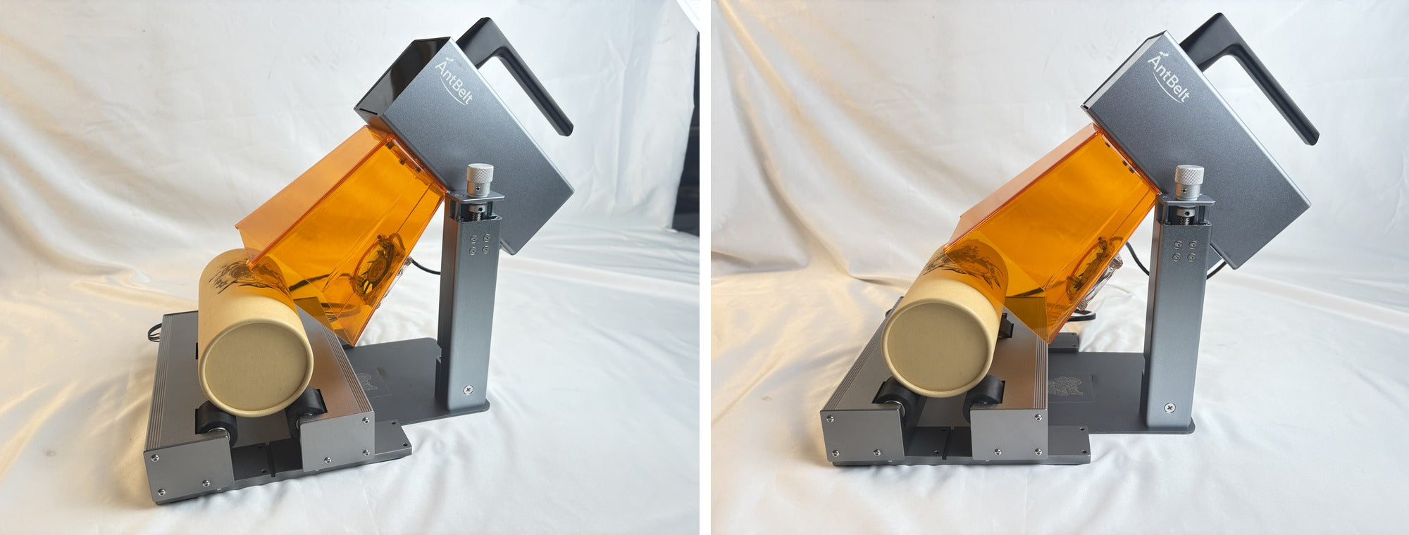 AntBelt G1 working rotary roller tests on cylindrical blanks