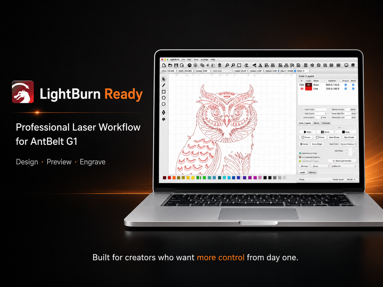 LightBurn Software Core